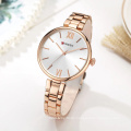 Curren 9017 Ladies Watch Women Quartz Watches Casual Wristwatch Waterproof Rose Gold Luxury Brand Shockproof 8 Color